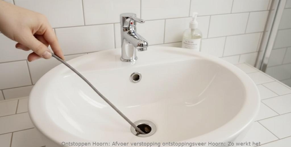 Afvoer verstopping ontstoppingsveer Hoorn: Zo werkt het