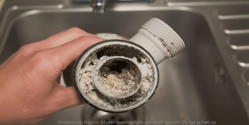 Afvoer wasmachine verstopt Hoorn? Zo los je het op