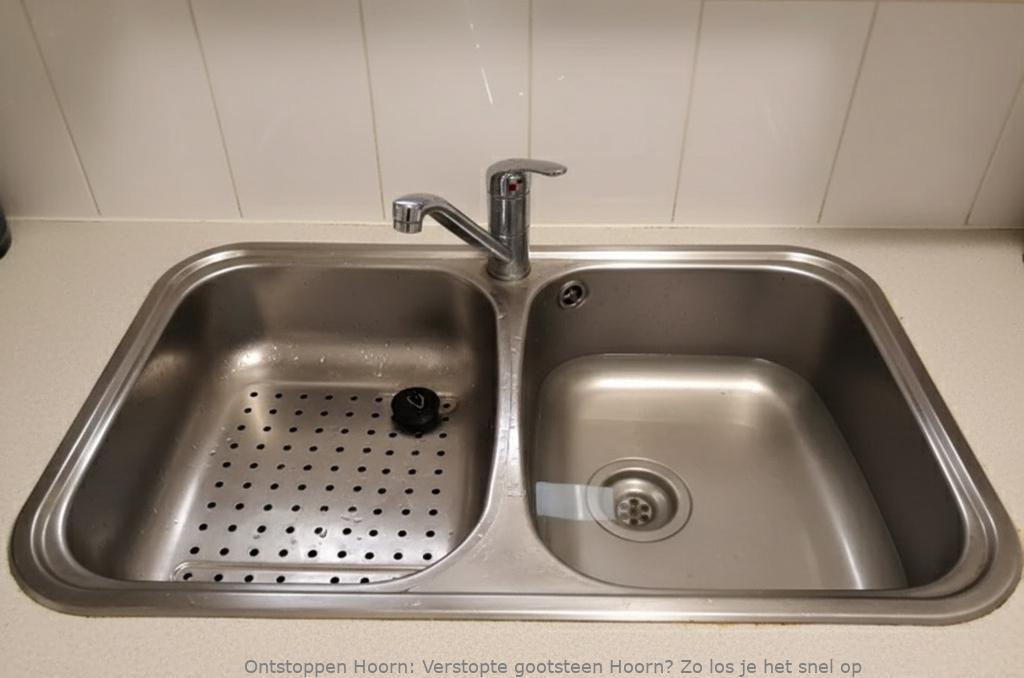 Verstopte gootsteen Hoorn? Zo los je het snel op