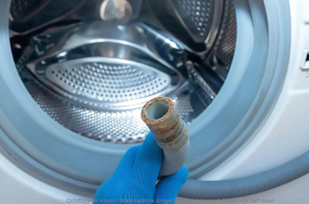 Wasmachine droger verstopt Hoorn? Dit kun je zelf doen